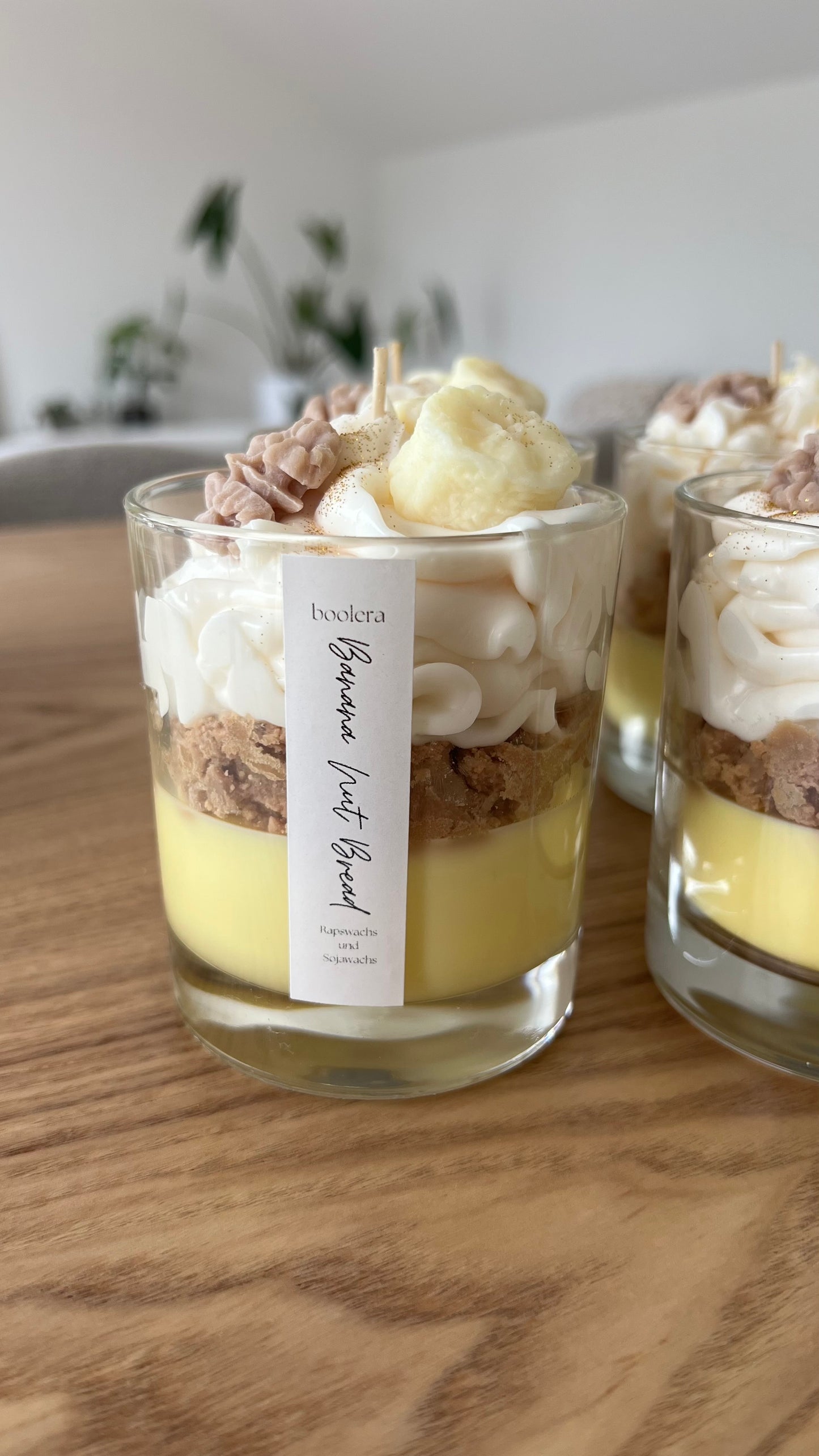 Dessertkerze Banana Nut Bread