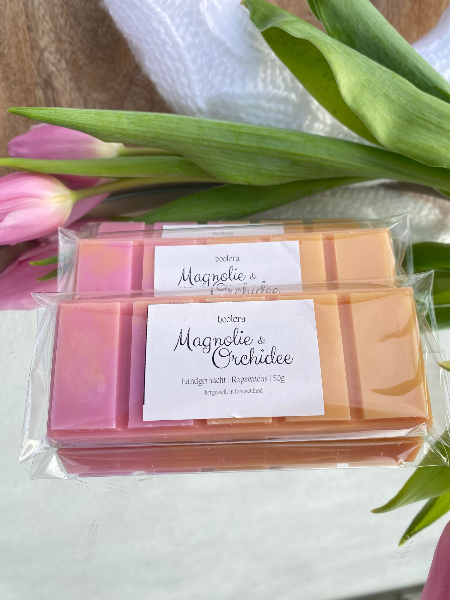 Duftwachs Magnolie & Orchidee