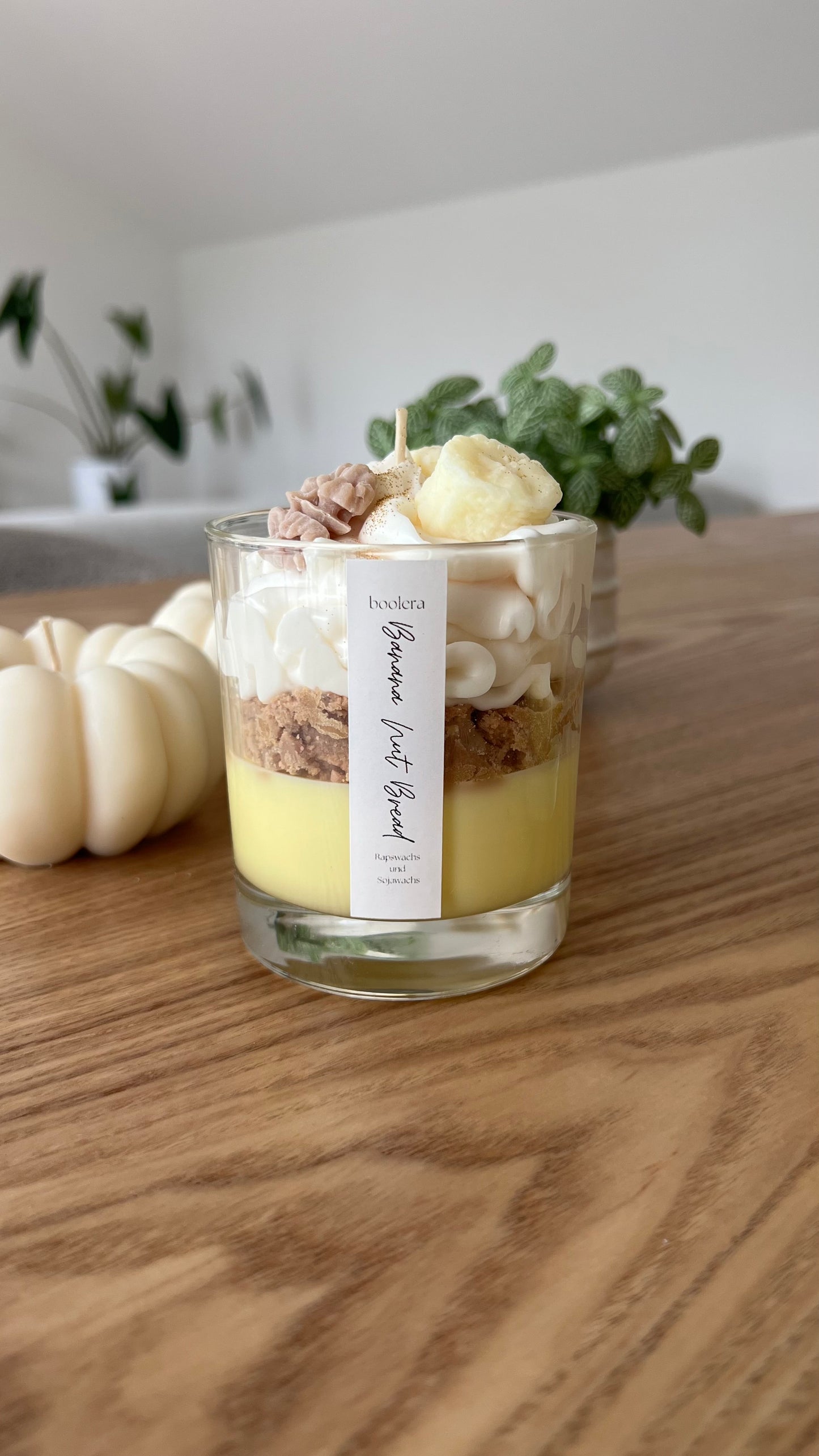 Dessertkerze Banana Nut Bread