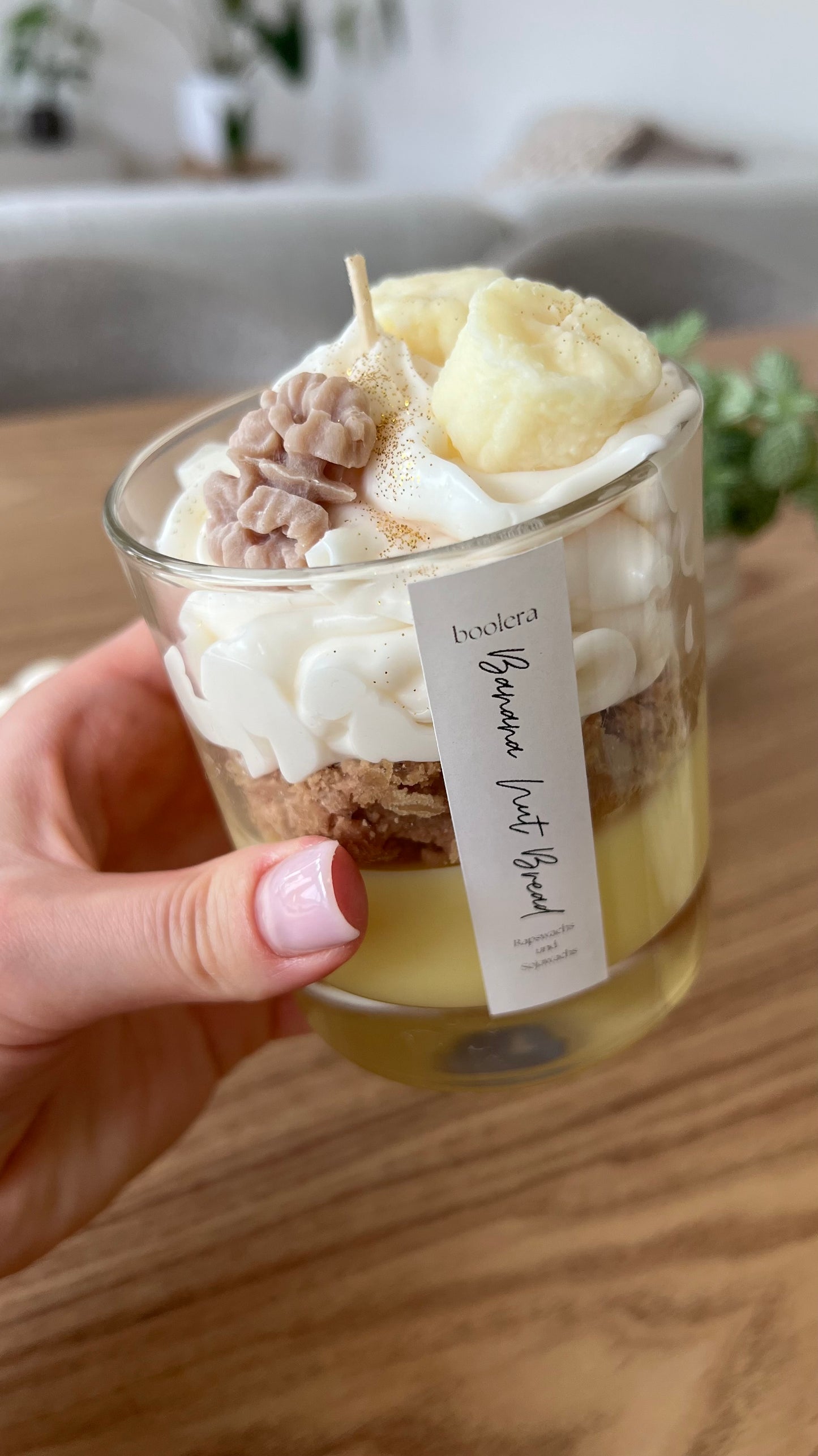 Dessertkerze Banana Nut Bread