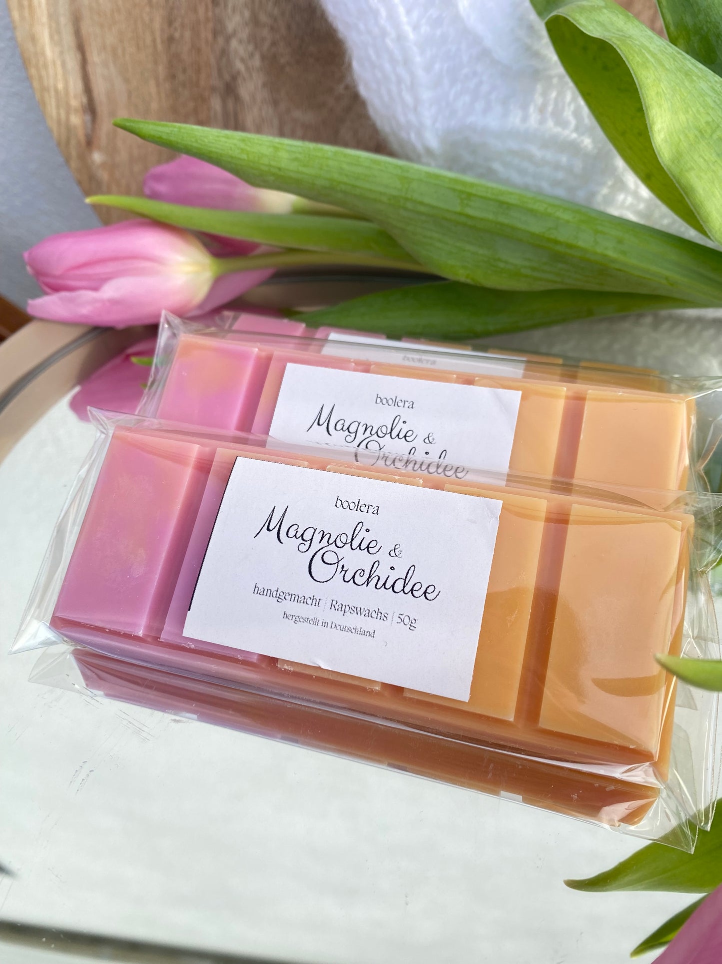 Duftwachs Magnolie & Orchidee