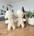 Lebkuchenmännchen Kerze