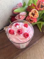 Dessertkerze Raspberry Cake