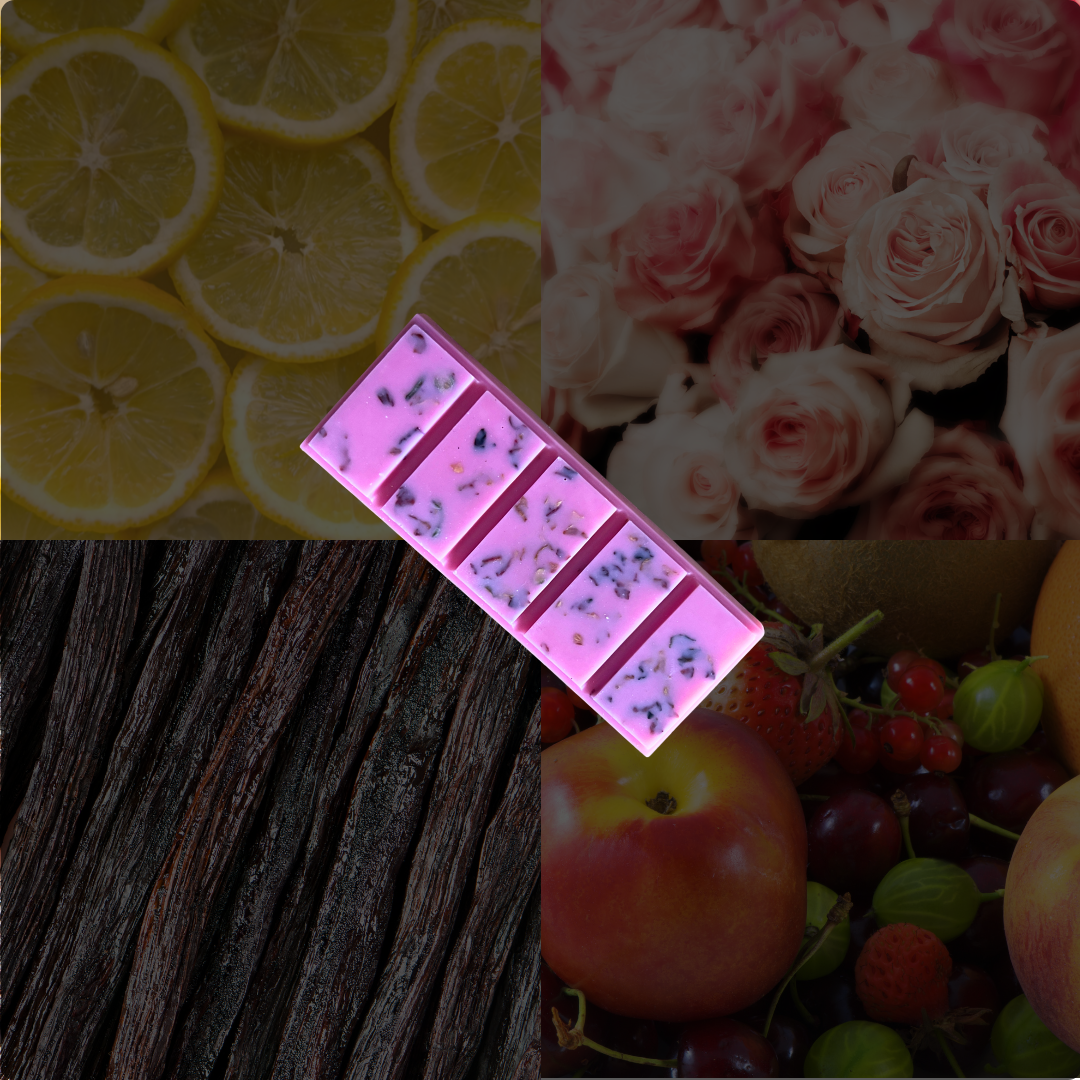 Geschenkset Duftlampe BUBBLY und Duftwachsriegel