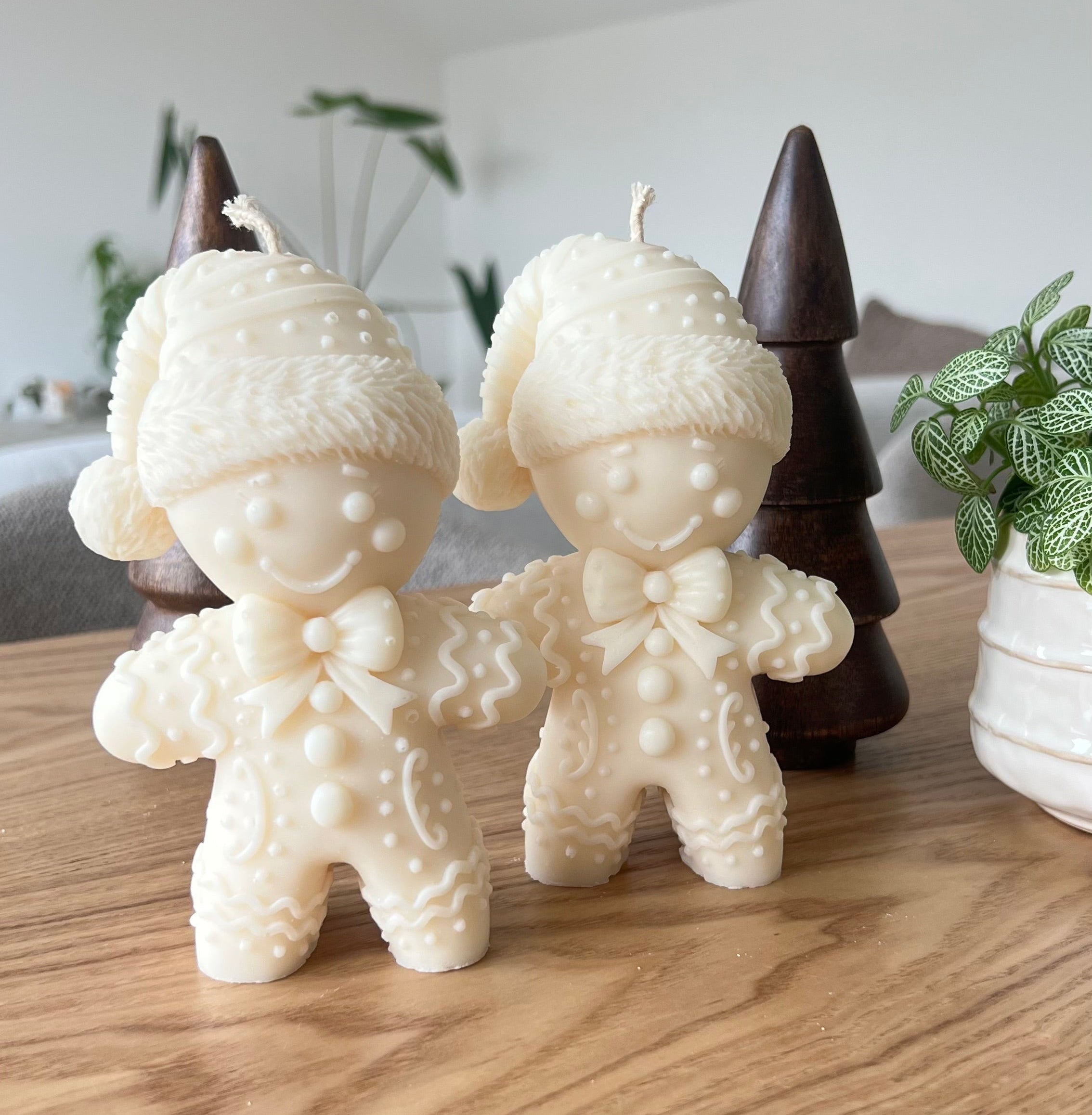 Lebkuchenmännchen Kerze