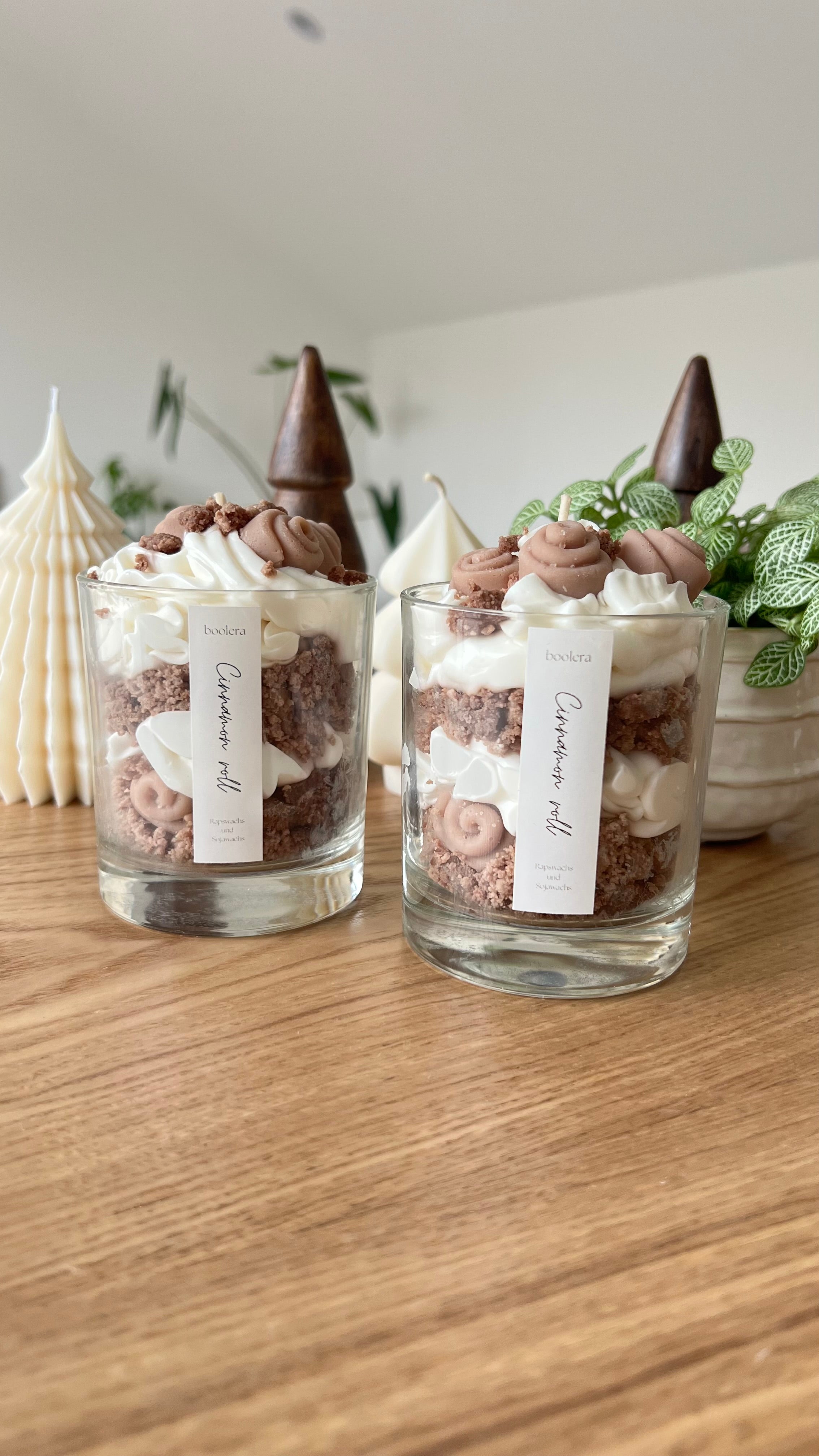 Dessertkerze Cinnamon Roll