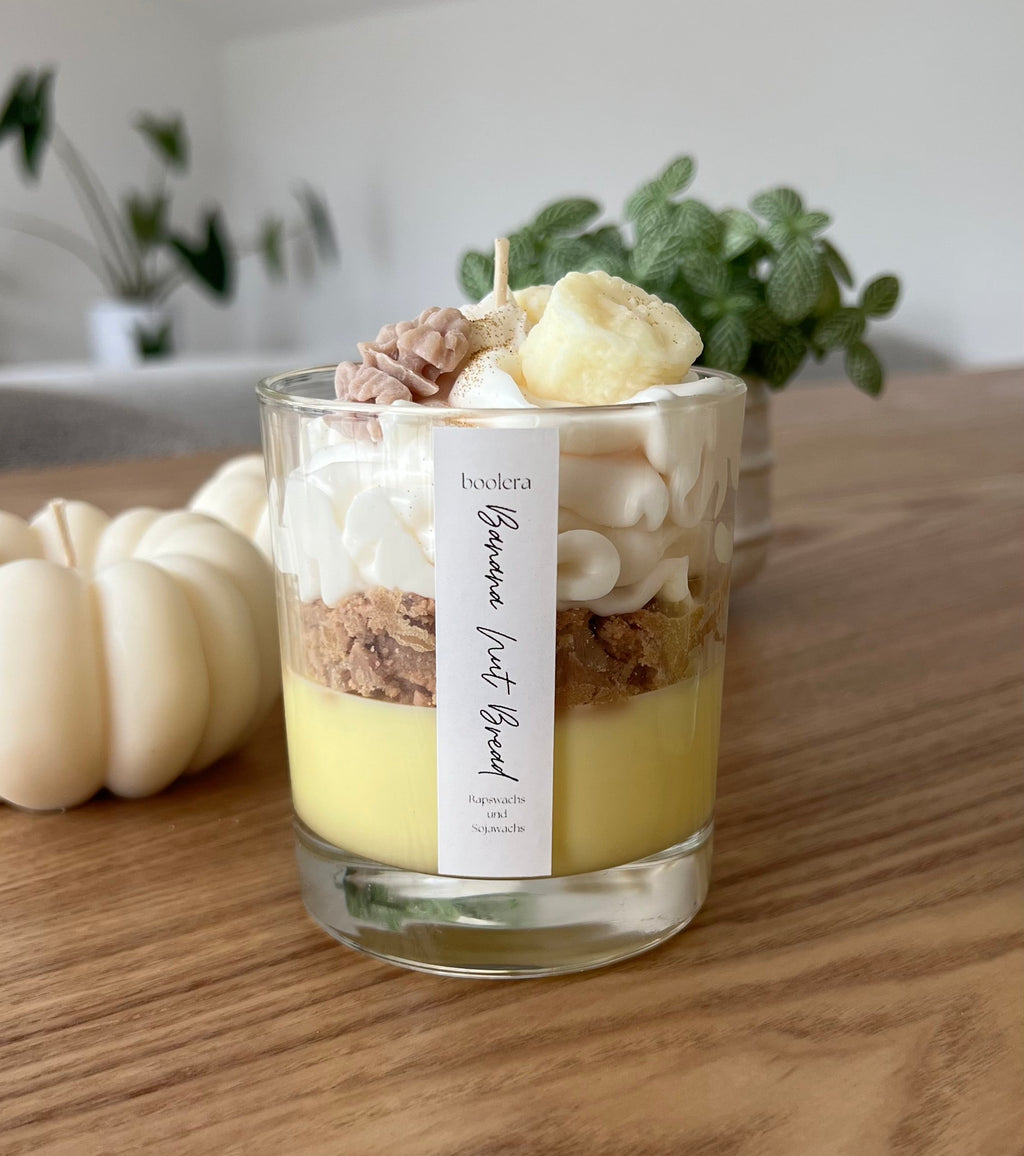 Dessertkerze Banana Nut Bread