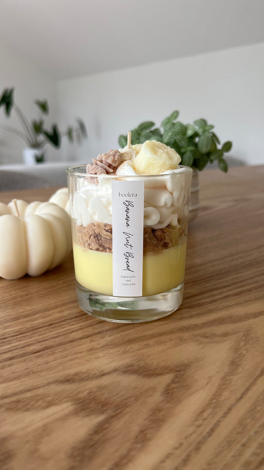 Dessertkerze Banana Nut Bread