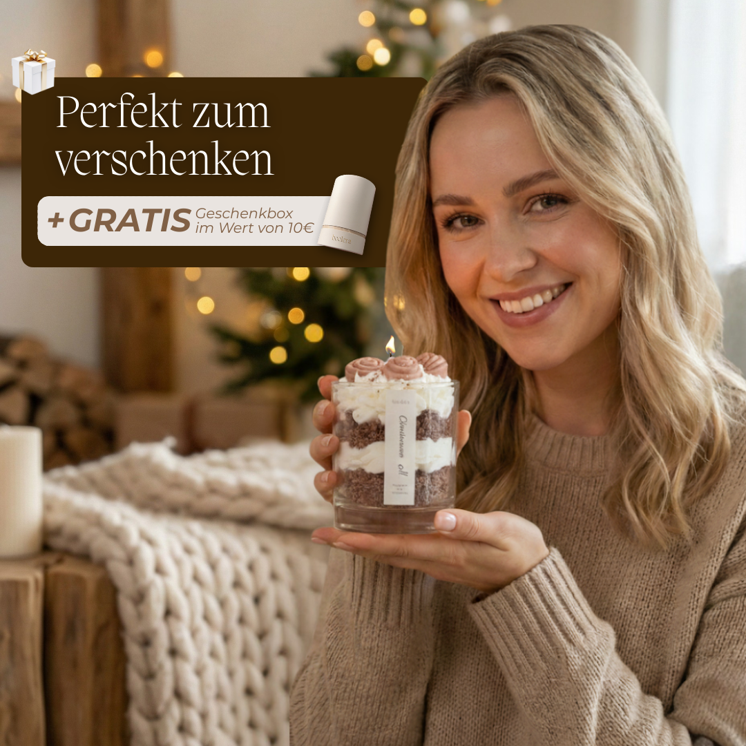 Dessertkerze Cinnamon Roll