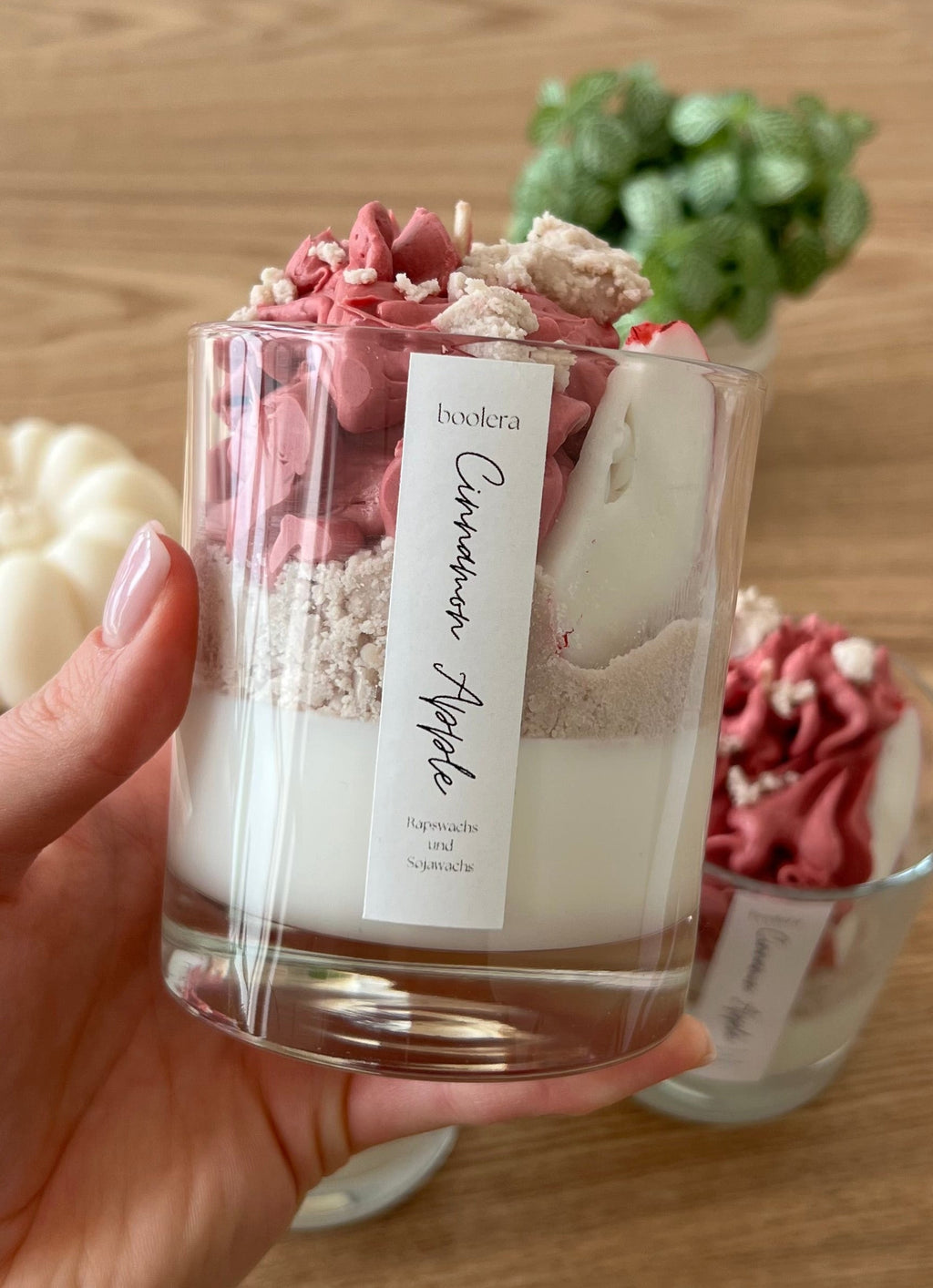 Dessertkerze Cinnamon Apple