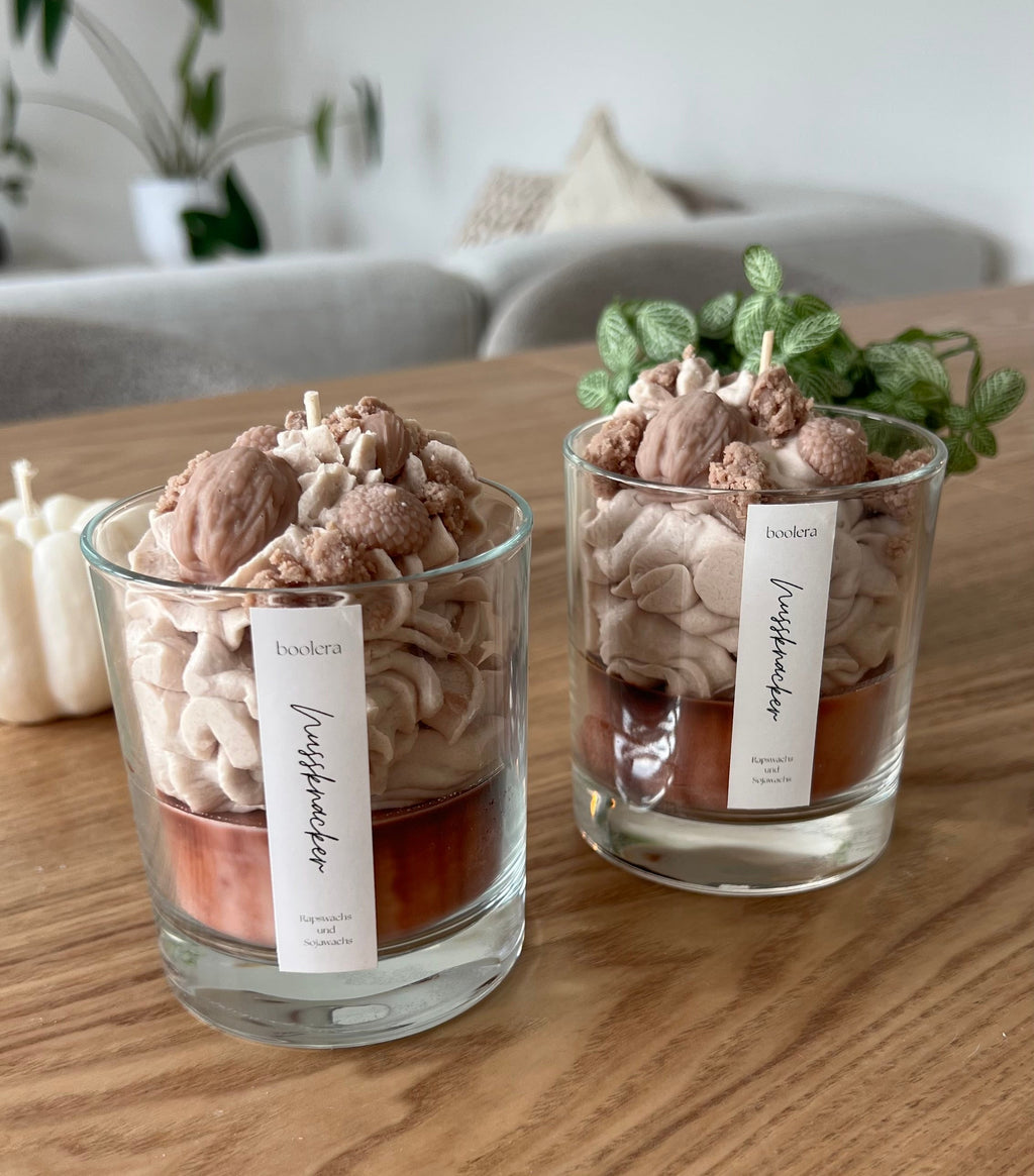 Dessertkerze Nussknacker
