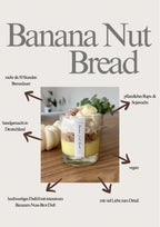 Dessertkerze Banana Nut Bread