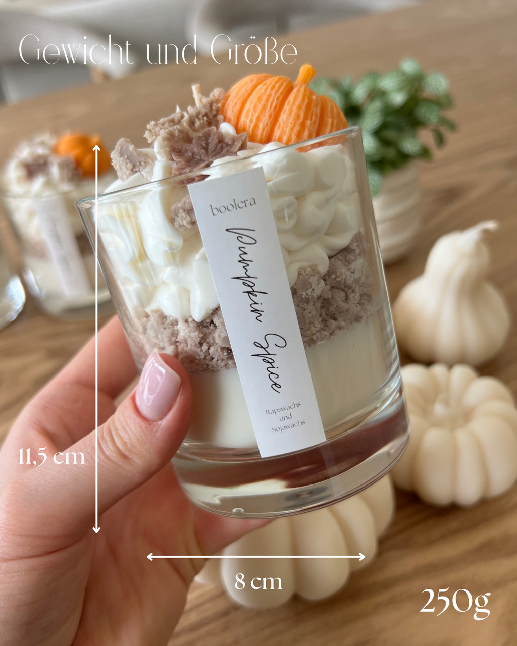 Dessertkerze Pumpkin Spice