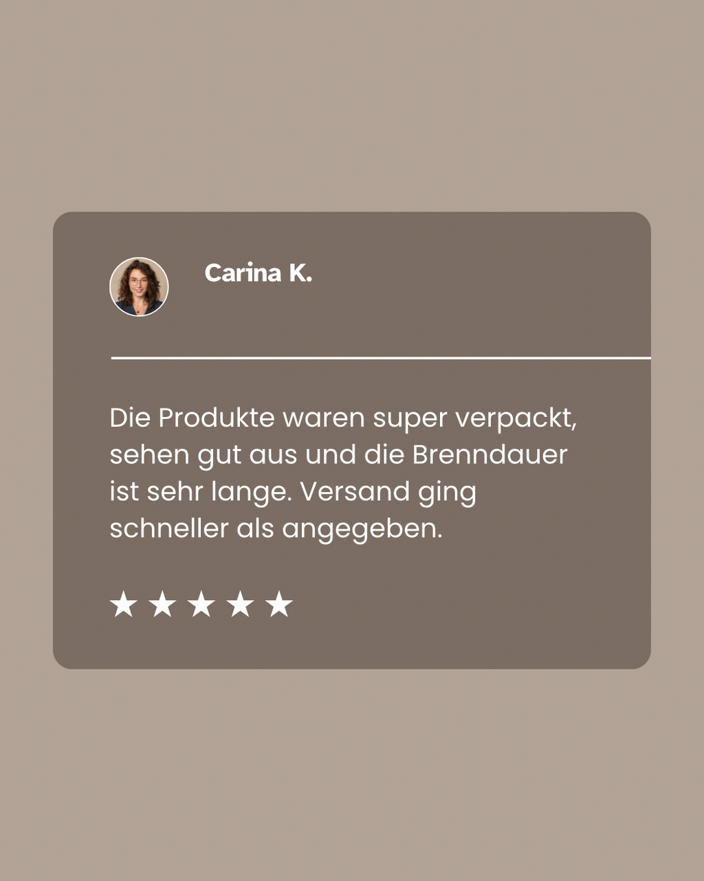 Dessertkerze Banana Nut Bread