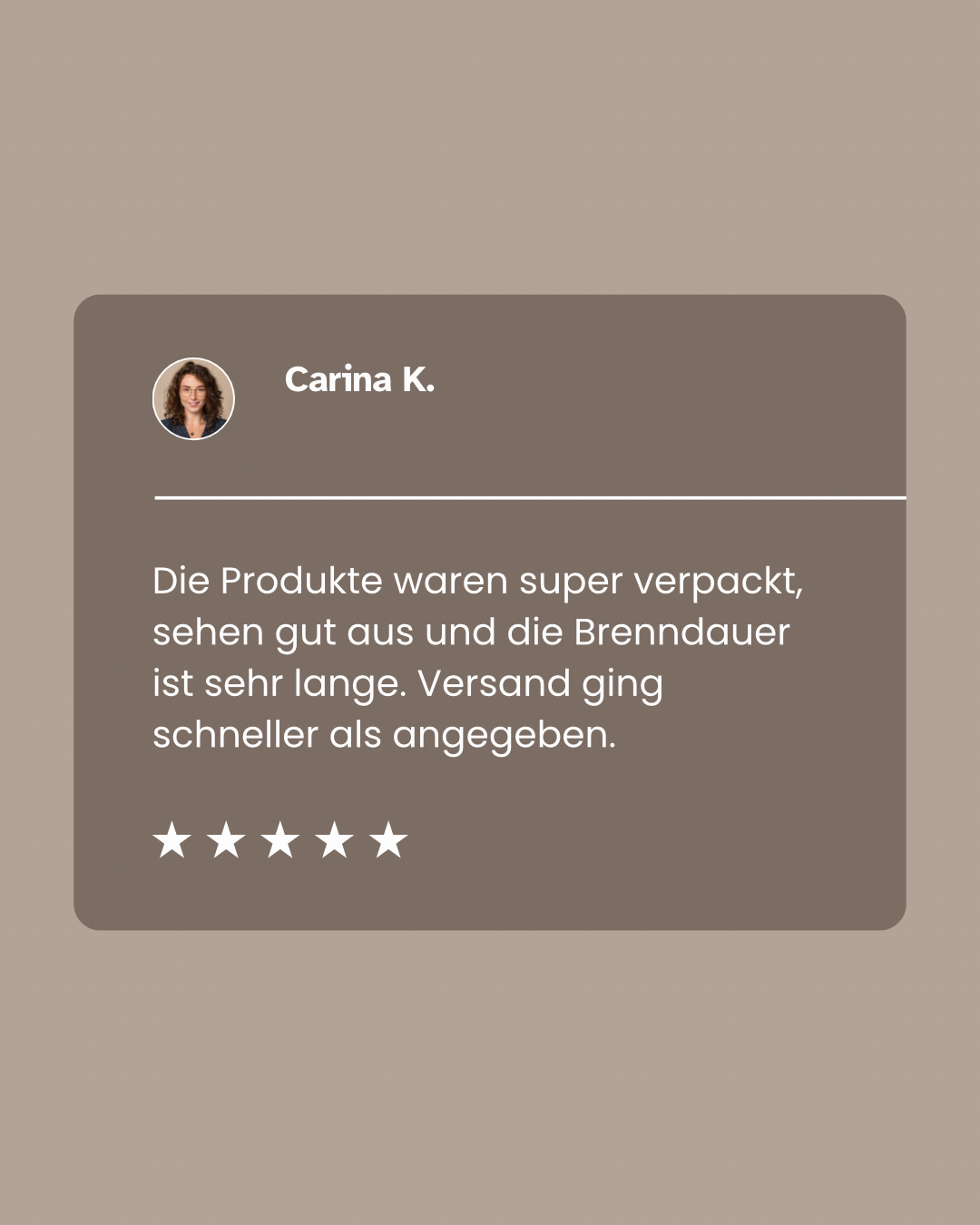 Dessertkerze Banana Nut Bread