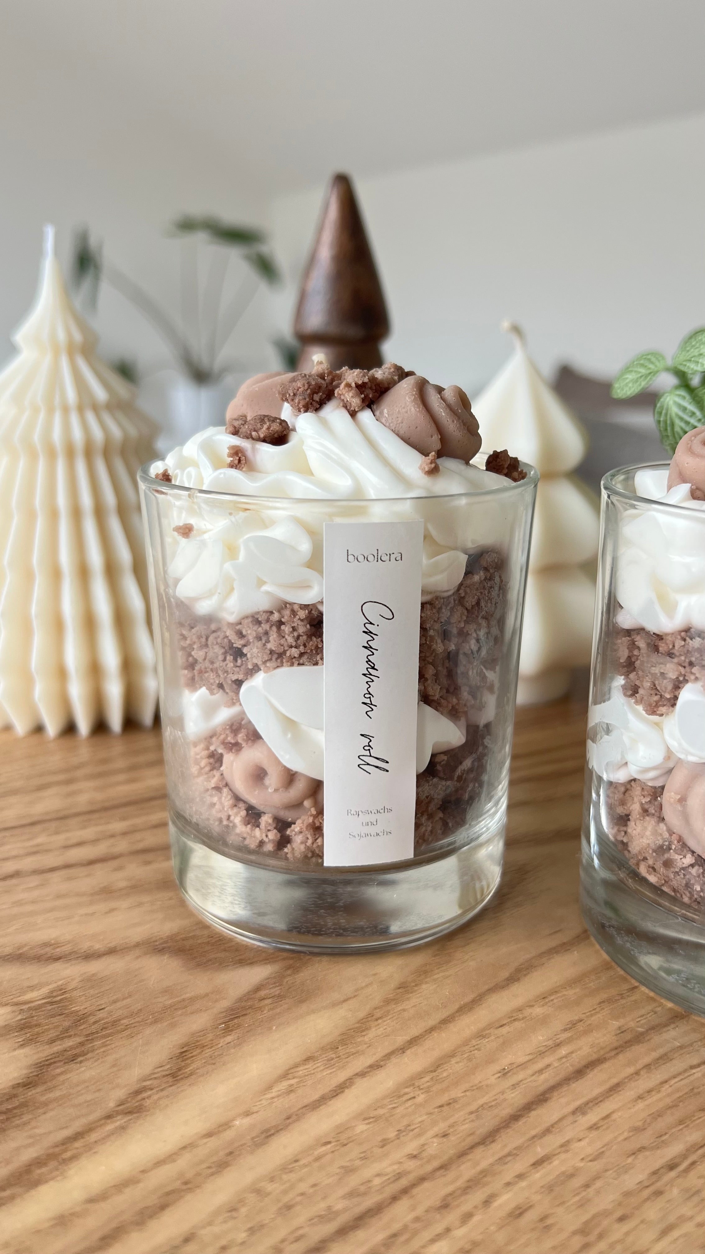 Dessertkerze Cinnamon Roll