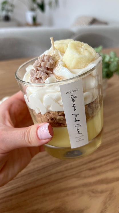 Dessertkerze Banana Nut Bread