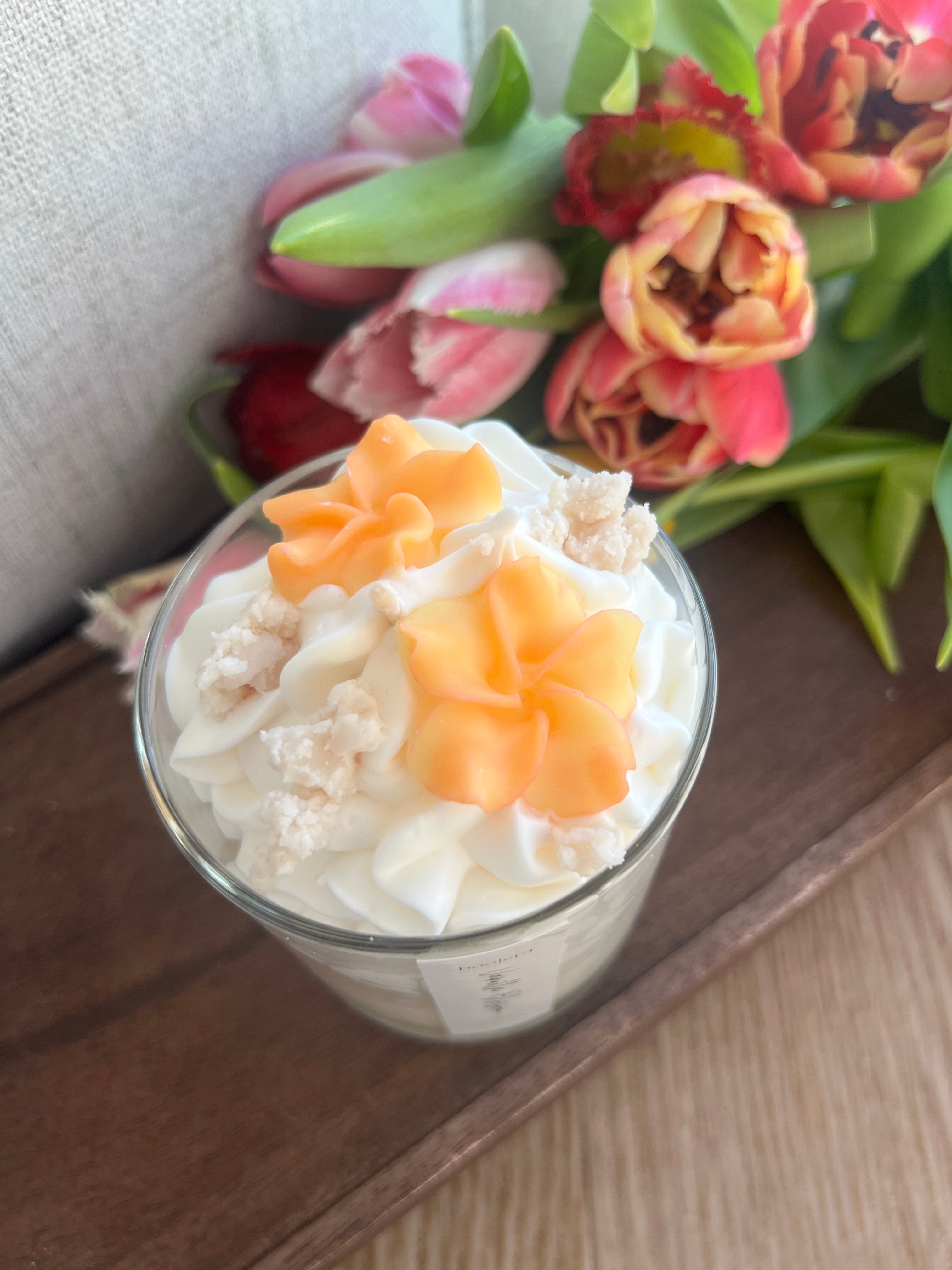 Dessertkerze Vanilla Blossom