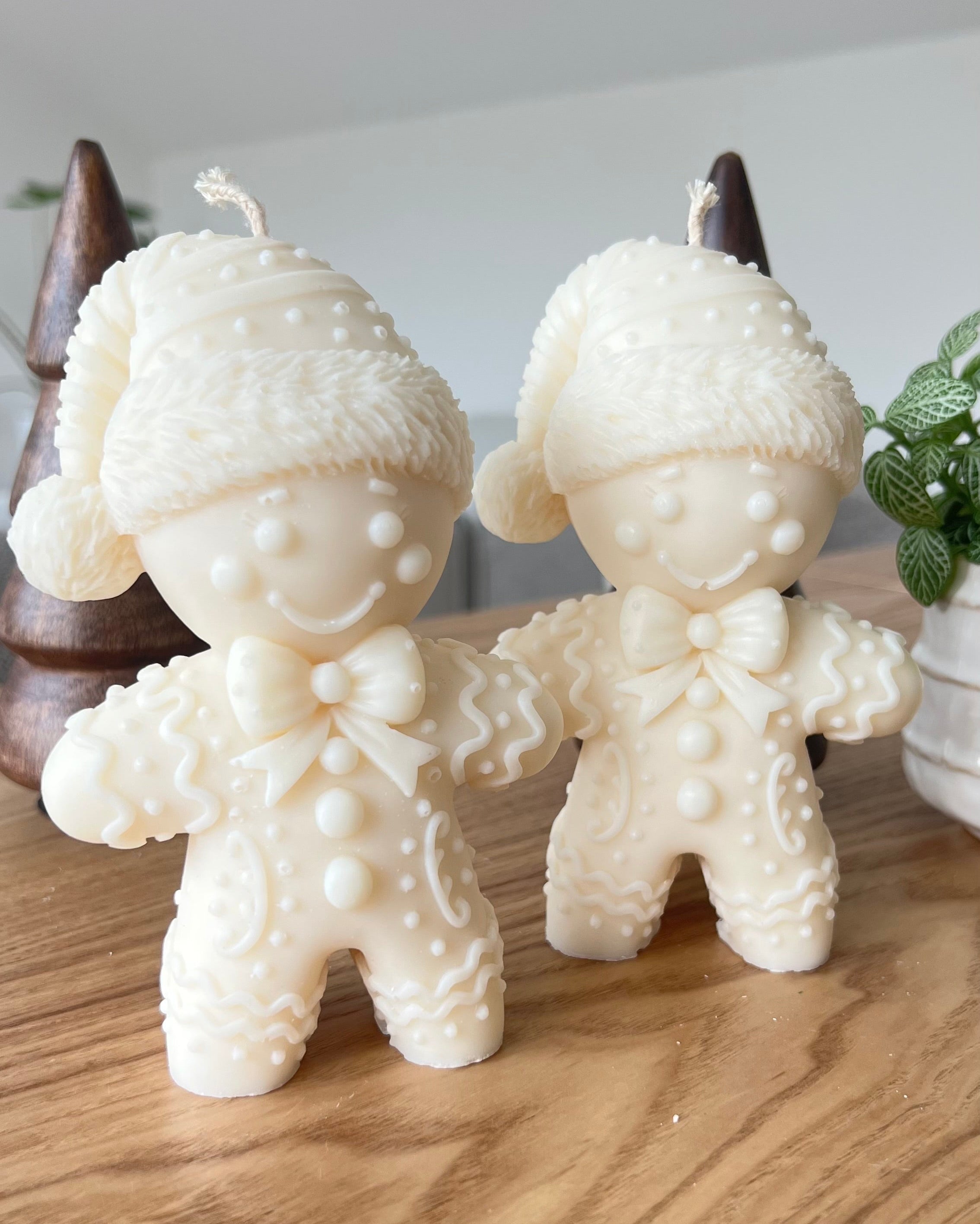 Lebkuchenmännchen Kerze