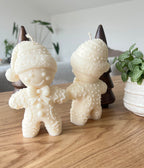 Lebkuchenmännchen Kerze
