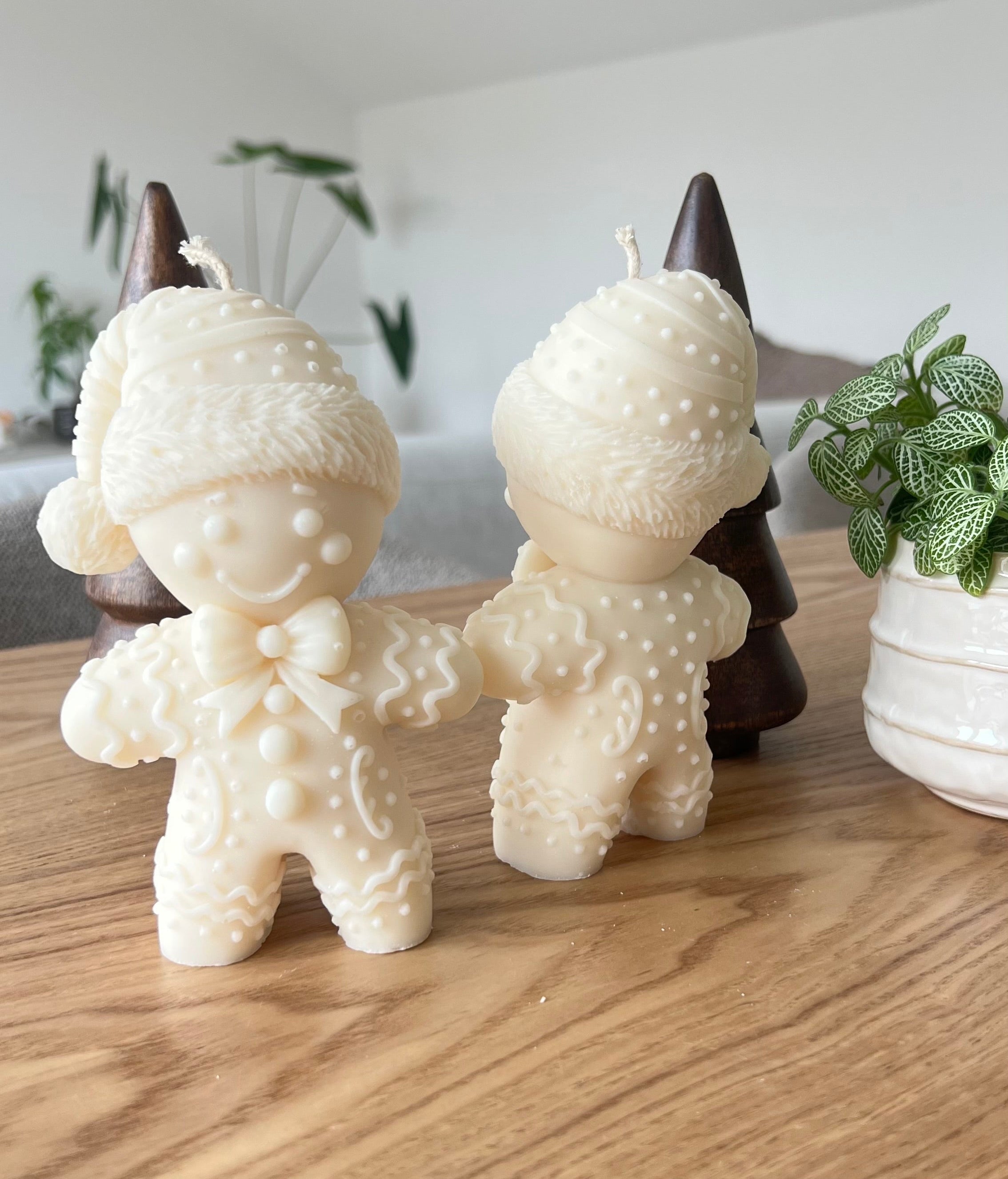 Lebkuchenmännchen Kerze