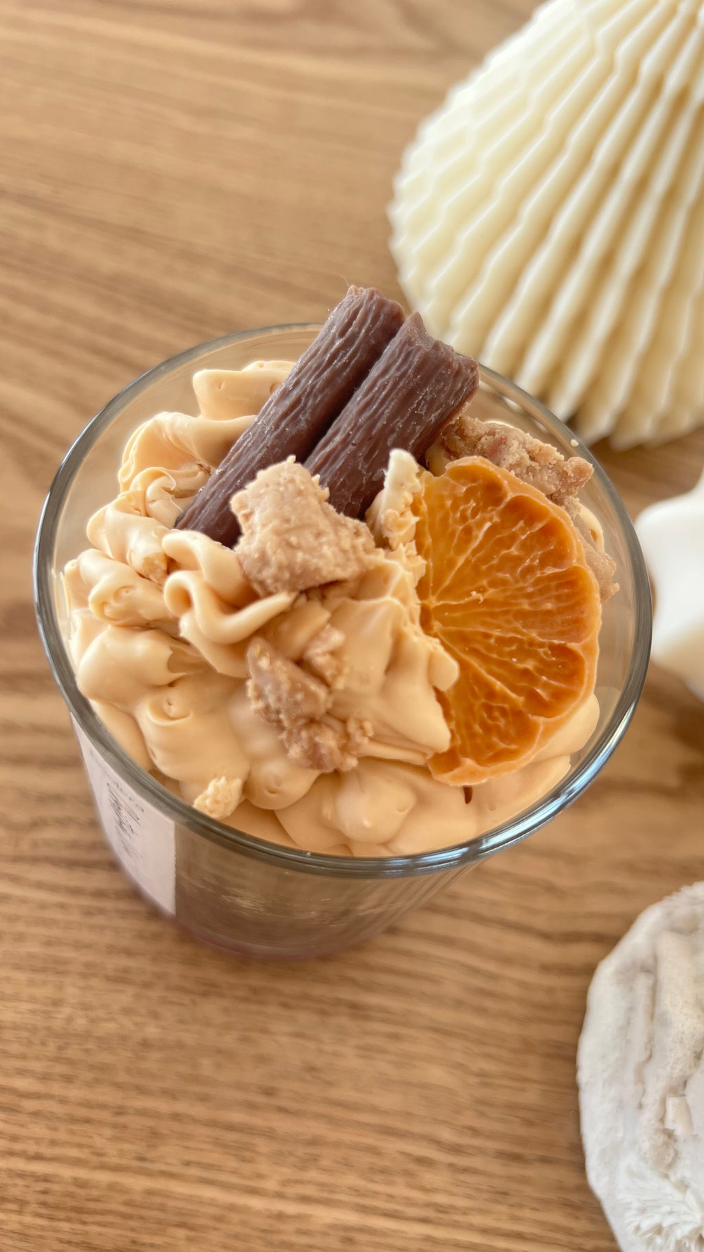 Dessertkerze Christmas Wish