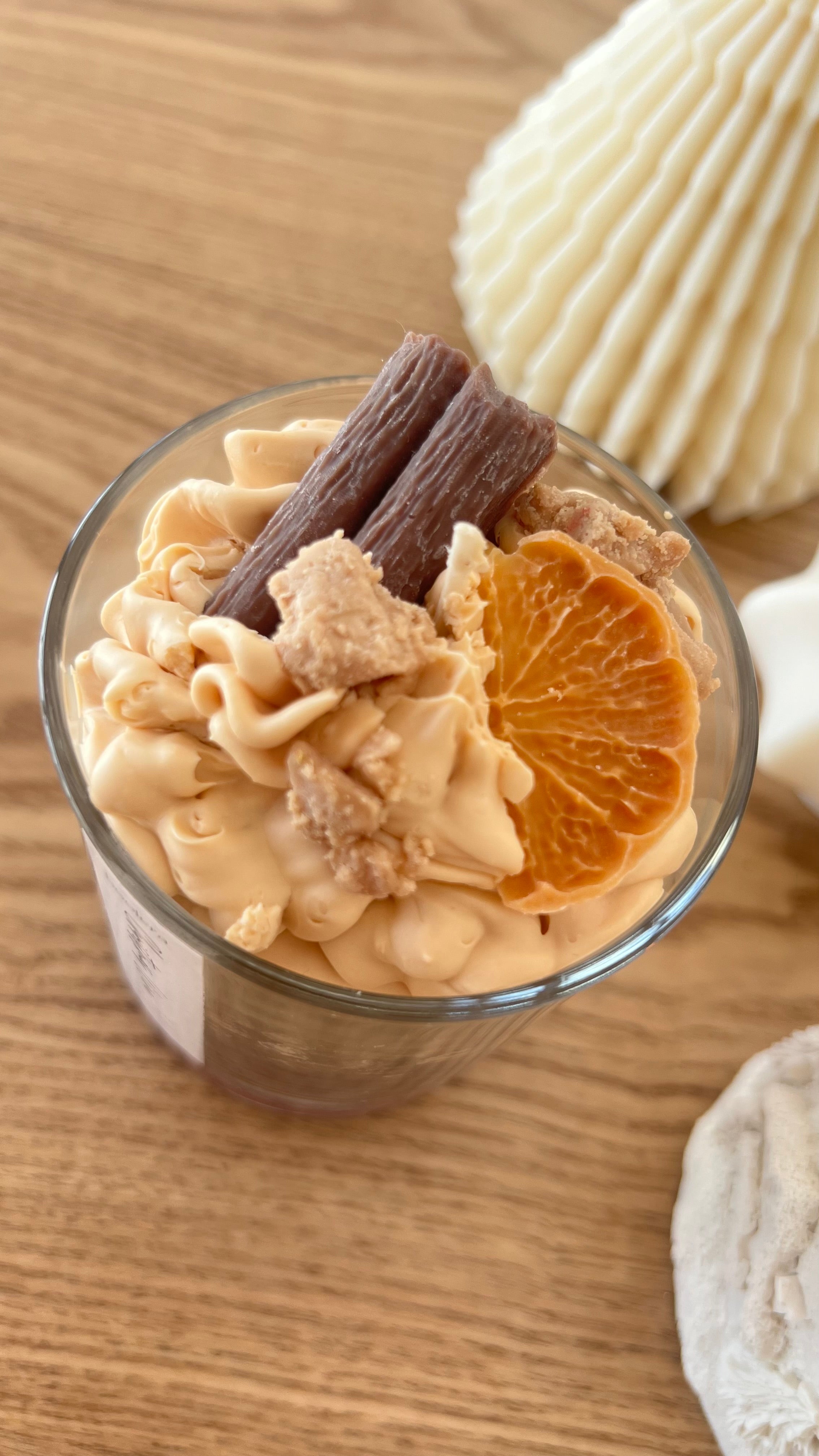 Dessertkerze Christmas Wish