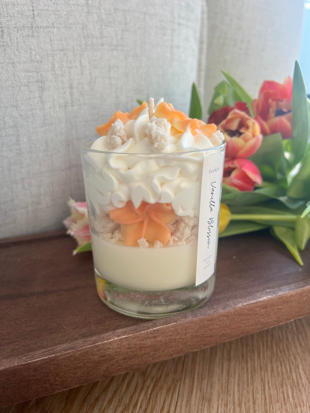 Dessertkerze Vanilla Blossom