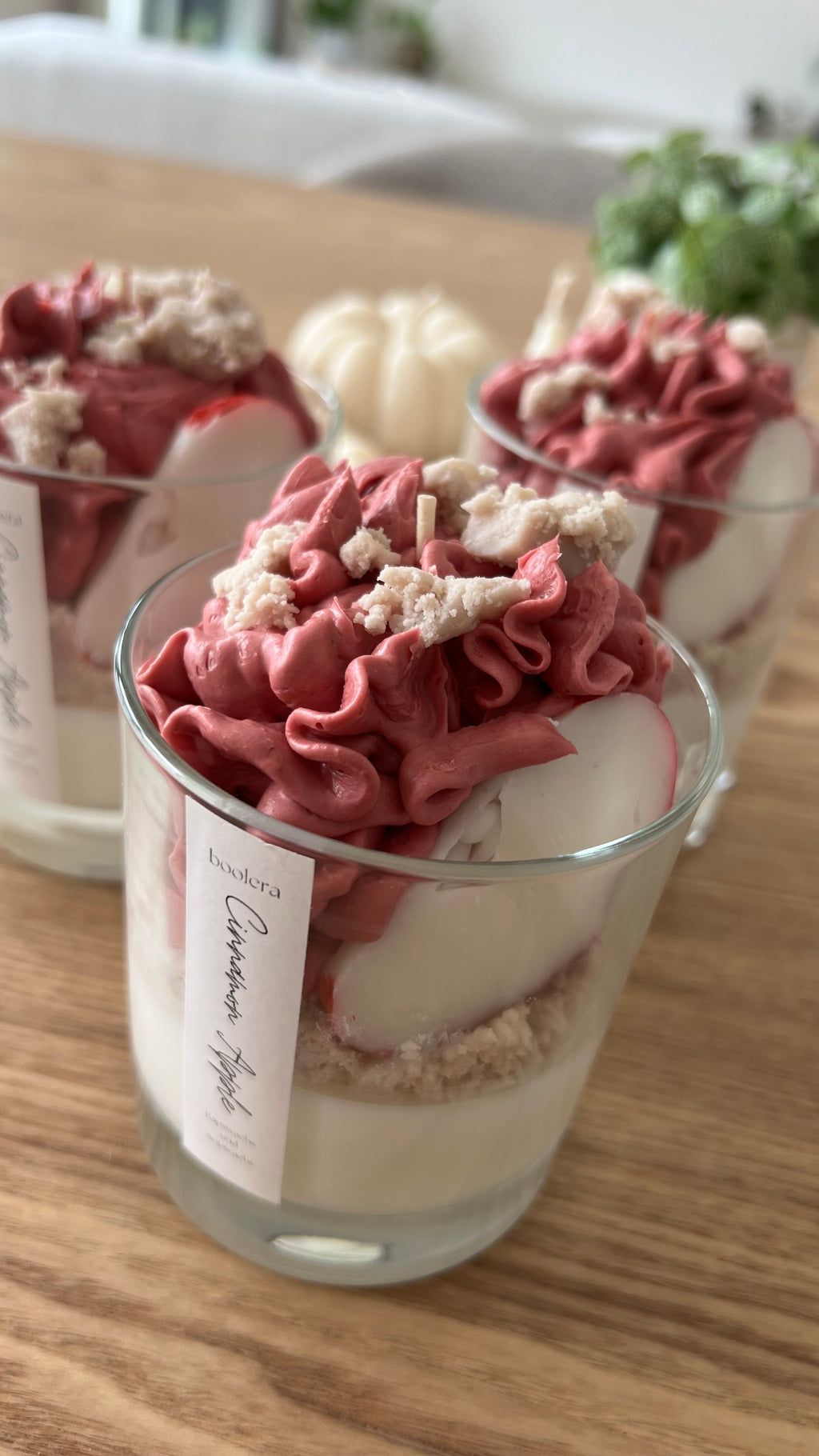 Dessertkerze Cinnamon Apple