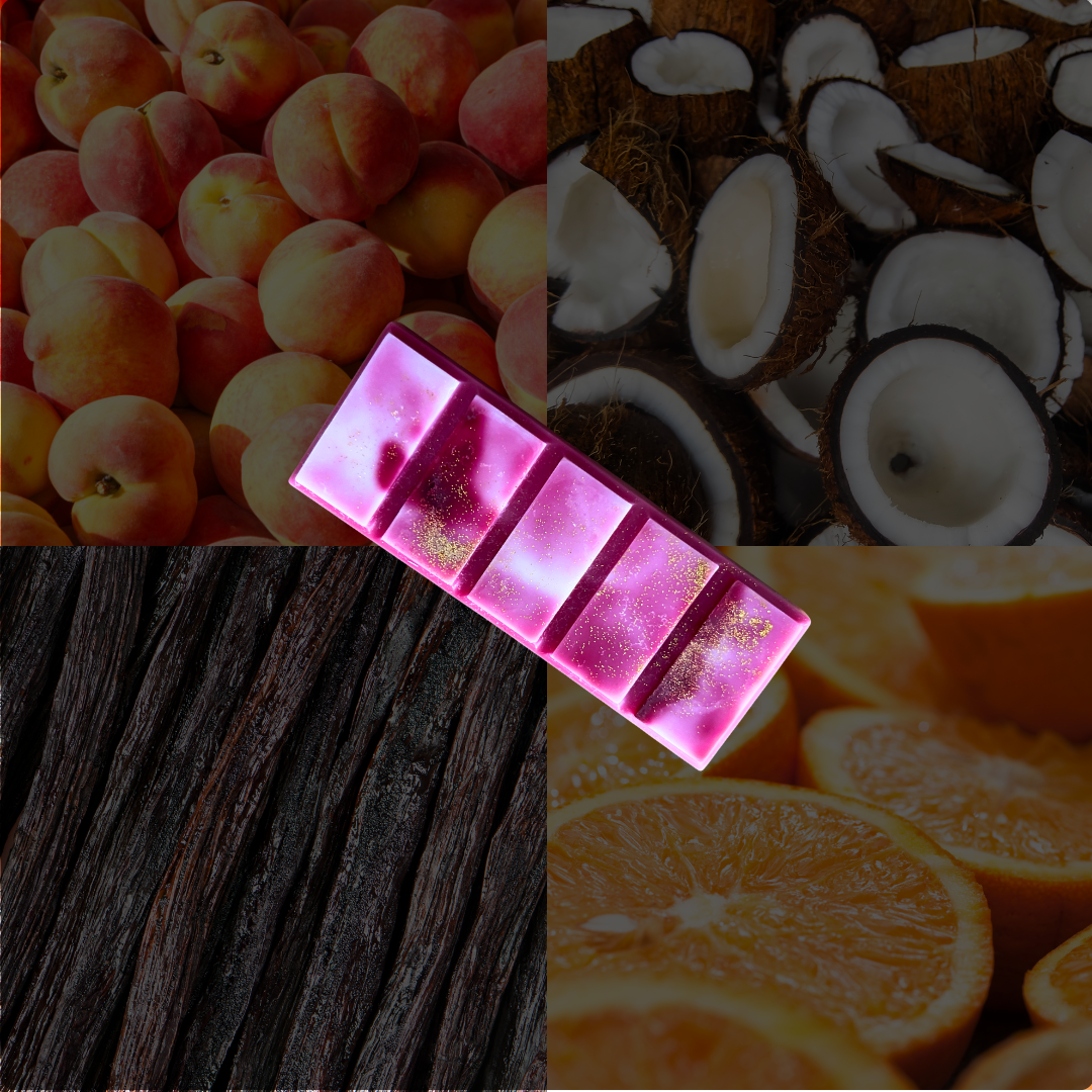 Geschenkset Duftlampe BUBBLY und Duftwachsriegel