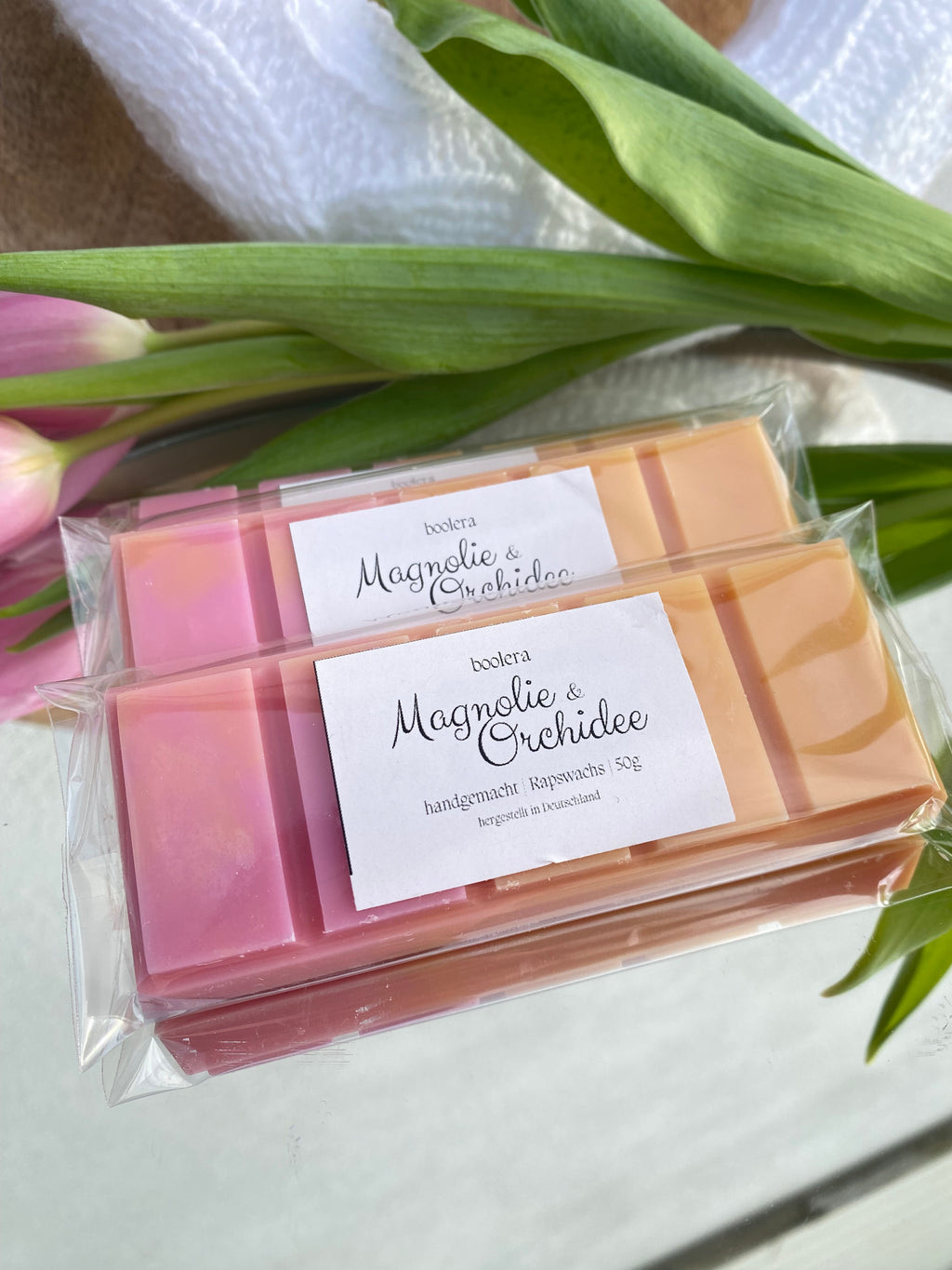 Duftwachs Magnolie & Orchidee