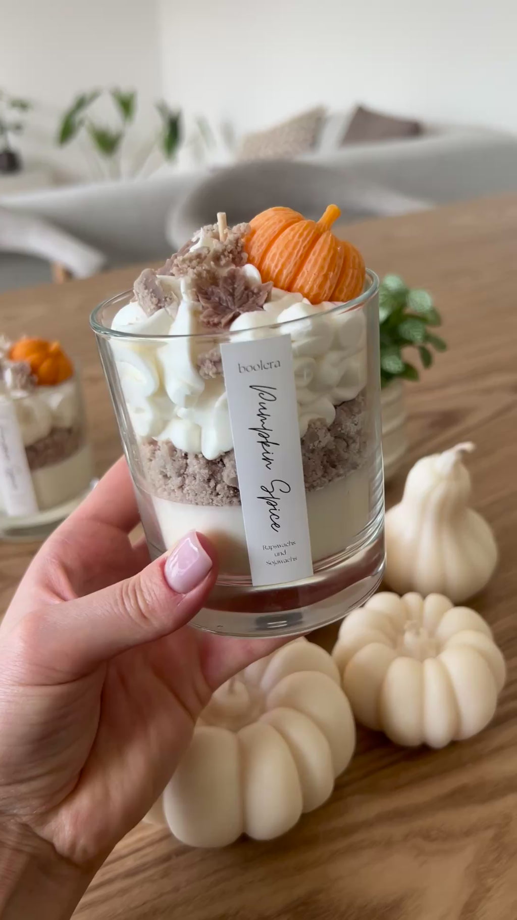 Dessertkerze Pumpkin Spice